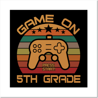 Game On 5th Grade Posters and Art